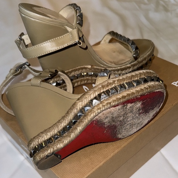 Louboutin Cataclou 140 Wedge - Picture 3 of 3